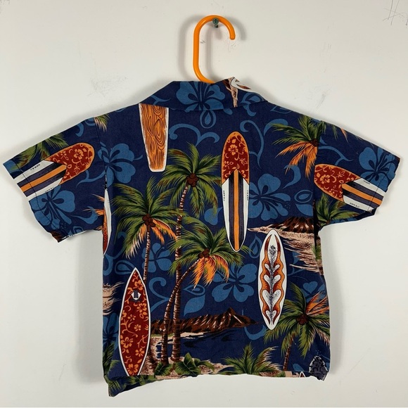 ❤️ Aloha republic Boy Shirt Hawaiian 1T - Picture 4 of 7